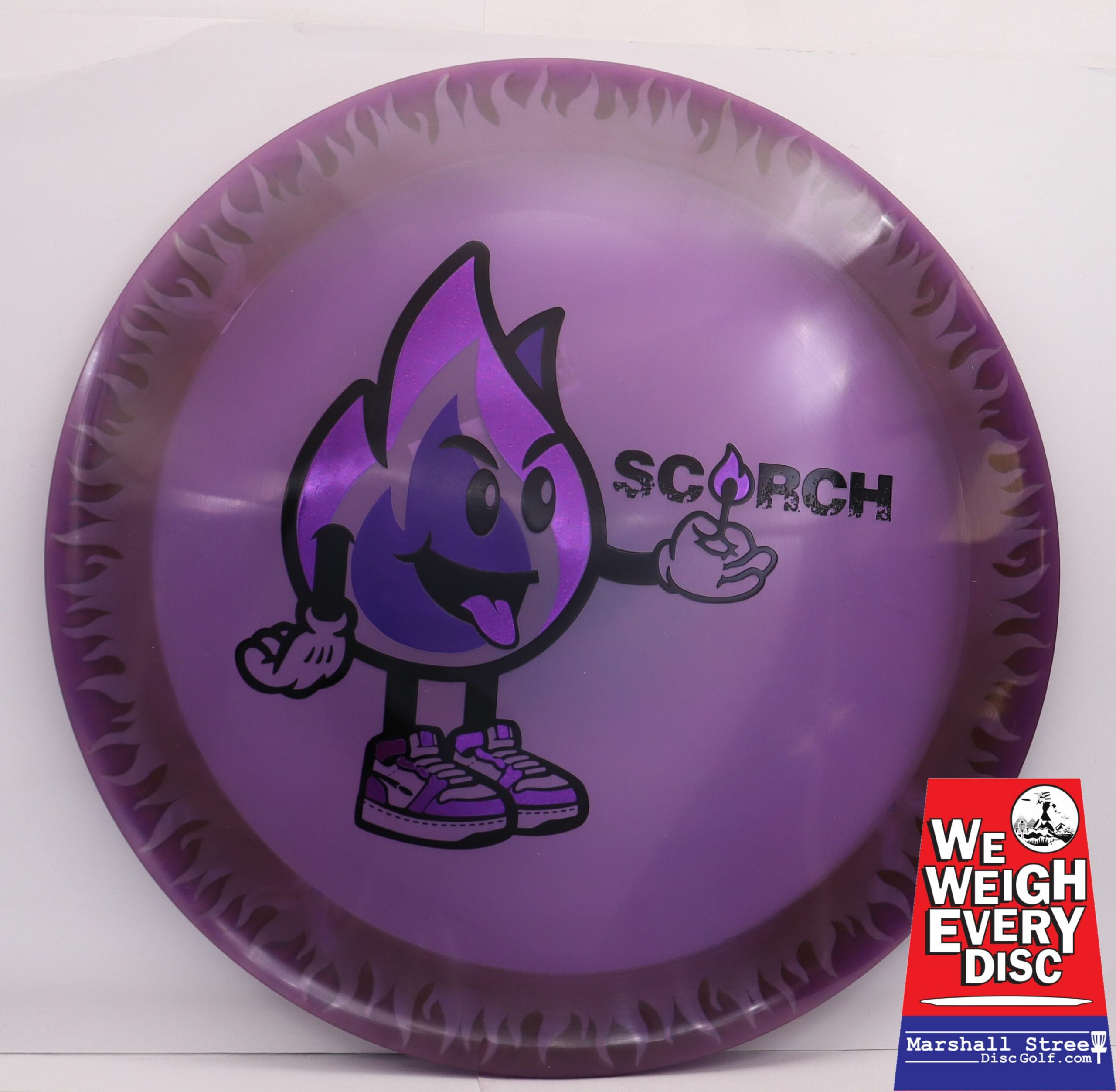 FuZed Line Scorch, Special Stamp - Flames • Marshall Street Disc Golf